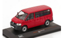 CLC564 Ixo 1/43 VW T5 TDi Transporter 2003 Red, масштабная модель, scale43, Volkswagen