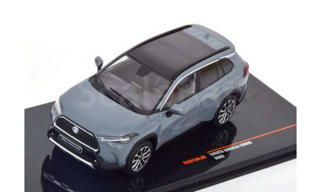 CLC513 Ixo 1/43 TOYOTA Corolla Cross 2022 Grey, масштабная модель, scale43