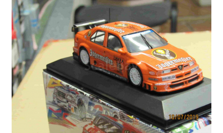 430 950319 Minichamps 1/43 Alfa Romeo 155 V6 TI DTM 1995 Euroteam #19 M.Bartels, масштабная модель, scale43