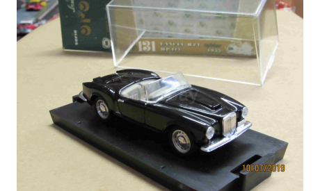 r131 Brumm 1/43 Lancia B24 spider black, масштабная модель, scale43