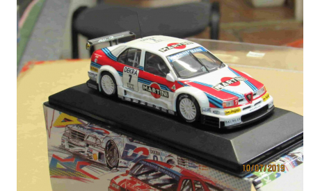 430 950407 Minichamps 1/43 Alfa Romeo 155 V6 TI DTM 1995 Martini Racing #7 A.Nannini, масштабная модель, scale43