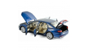 188365 Norev 1/18 AUDI A8 L (D5) 2017 Blue Metallic, масштабная модель, scale18
