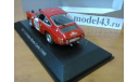 Dealer Minichamps 1/43 Porsche 911T 2.0 #210 Elford/Stoune Winner Rally Monte Carlo 1968, масштабная модель, 1:43