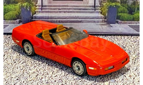 WP 114 Western  Models 1/43 Chevrolet Corvette Roadster Top Down 1986 red, масштабная модель, scale0