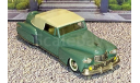 № 6-07207 COLLECTOR’S CLASSICS 1/43 Lincoln Continental Conv.Top Up 1946 Light Green, масштабная модель, 1:43