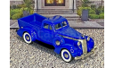 US 014 U.S. Model Mint 1/43 Studebaker Coupe Express Pick-Up 1937 blue, масштабная модель, scale43