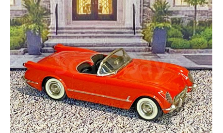 SW 013 Small  Wheels 1/43 Chevrolet Corvette Conv.Top Down 1953 Red, масштабная модель, scale43