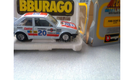 0120 BBURAGO 1/24 Ford Escort XR3 (Made in Italy), масштабная модель, scale24