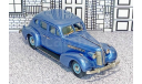 BC 006 Brooklin 1/43 Buick Special Plain Back 4-door Sedan M-47 Hard Top 1937 Blue met., масштабная модель, scale43