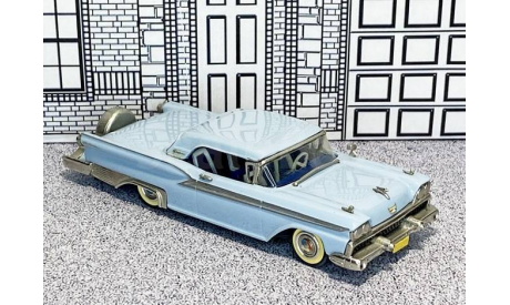 WMS 046 Western Models 1/43 Ford Galaxy Skyliner Hard Top 1959 light blue, масштабная модель, scale43