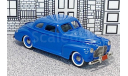 DC-5 Durham Classics 1/43 Chevrolet De Luxe Coupe Hard Top 1941 blue, масштабная модель, 1:43