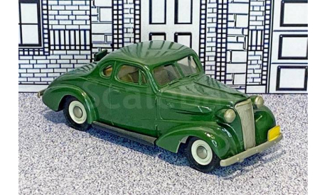 BRK 004 Brooklin 1/43 Chevrolet Coupe Hard Top 1937 green, масштабная модель, 1:43