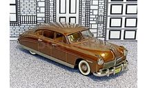 SW 015 Small  Wheels 1/43 Hudson Commodore Hard Top 1948 brown, масштабная модель, scale43