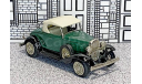 № 005 Ashton Models 1/43 Chevrolet Roadster Top Up 1932 green, масштабная модель, scale43