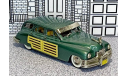 № 6-862 Goldvarg Collection 1/43 Packard Station Woody Wagon 1950 green, масштабная модель, scale43