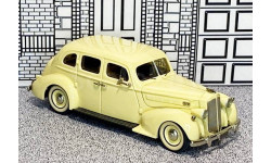 № 171/2 Tin Wizard 1/43 Packard Eight 4-door Sedan Hard Top 1937 beige