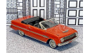 BRK 112 Brooklin 1/43 Ford Falcon Futura Sports Conv.Top Down 1963 red, масштабная модель, scale43