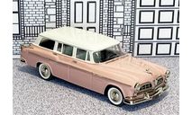 BRK 138 Brooklin 1/43 Chrysler Windsor Town & Country Station Wagon 1955 pink/white, масштабная модель, scale43