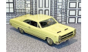 AA 18 American Classics 1/43 Mercury Comet Cyclone Coupe Hard Top 1966 light yellow, масштабная модель, scale43