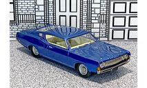 AA 13B American Classics 1/43 Ford Torino Coupe Hard Top 1968 dark blue, масштабная модель, scale43