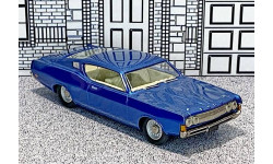 AA 13B American Classics 1/43 Ford Torino Coupe Hard Top 1968 dark blue