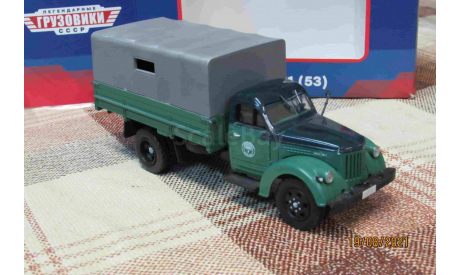44100169 Автоистория 1/43 УралЗИС-355М, с тентом, масштабная модель, scale43