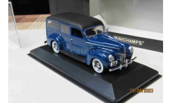 400082112 Minichamps 1/43 Ford V8 Deluxe Woody 1940 blue