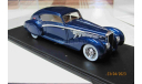 S2707 Spark 1/43 Delage D8 120 Letourneur 1938 blue, масштабная модель, 1:43