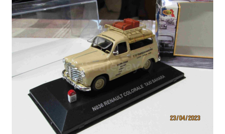 NO36 Nostalgie 1/43 Renault Coloraile taxi Sahara, масштабная модель, scale43