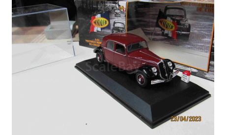 NO105 Nostalgie 1/43 Citroen Traction 22 berline 1934 bordeux, масштабная модель, scale43, Citroën