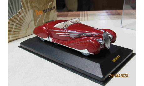 Mus014 Ixo 1/43 Delahaye 165 Figoni Falaschi 1938, масштабная модель, scale43
