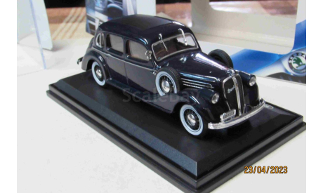 143ABH904LK Abrex 1/43 Skoda Superb(1938) dark blue, масштабная модель, Škoda, scale43