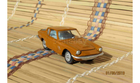 Maserati Mistral Coupe(металл)коричневый, масштабная модель, Москва, 1:43, 1/43