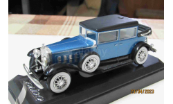 4085 Solido 1/43 Cadillac 452A 1930 blue/black