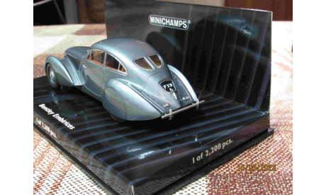 436 139820 Minichamps 1/43 Bentley Embiricos 1939 silver, масштабная модель, scale43