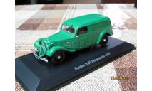 153040 Norev 1/43 Citroen Traction 11 BL Fourgonnette 1937 green, масштабная модель, Citroën, scale43