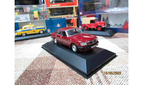 Ist 006 Ist 1/43 1997 Gaz 3110 dark red, масштабная модель, scale43, ГАЗ