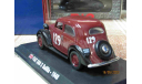 MM Atlas 1/43 Fiat 508 C Balilla #129 Mille Miglia1948, масштабная модель, scale43