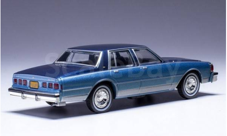 CLC558 Ixo 1/43 CHEVROLET Caprice 1981 Light Blue, масштабная модель, scale43