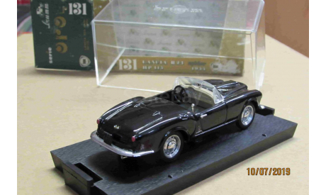 r131 Brumm 1/43 Lancia B24 spider black, масштабная модель, scale43