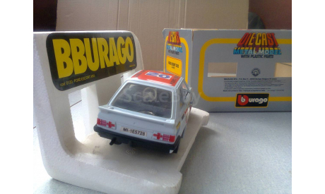 0120 BBURAGO 1/24 Ford Escort XR3 (Made in Italy), масштабная модель, scale24