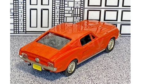 BRK 024A Brooklin 1/43 Ford Mustang Fastback Hard Top 1968 red, масштабная модель, scale43