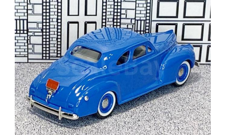 DC-5 Durham Classics 1/43 Chevrolet De Luxe Coupe Hard Top 1941 blue, масштабная модель, 1:43