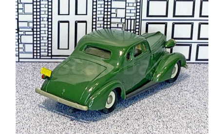 BRK 004 Brooklin 1/43 Chevrolet Coupe Hard Top 1937 green, масштабная модель, 1:43