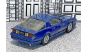 WP 112 Western  models 1/43 Chevrolet Camaro Z28 IROC-Z Hard Top 1985 blue met., масштабная модель, Western Models, scale43