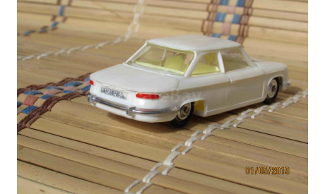 Сихарули(Тбилиси) 1/43 Panhard 24BTбелый, масштабная модель, scale43
