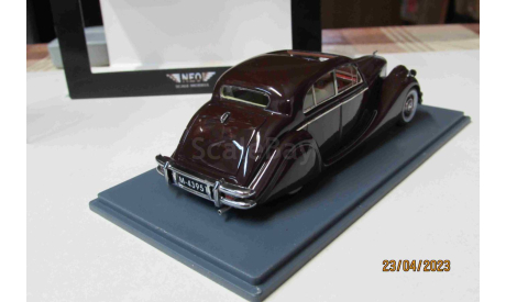 Neo43951 Neo 1/43 Jaguar MK V 1950 dark maroon, масштабная модель, scale43