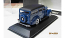 400082112 Minichamps 1/43 Ford V8 Deluxe Woody 1940 blue, масштабная модель, scale43