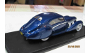 S2707 Spark 1/43 Delage D8 120 Letourneur 1938 blue, масштабная модель, 1:43