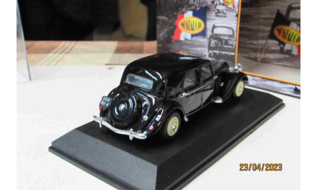 NO124 Nostalgie 1/43 Citroen Traction 15-Six G 1939 black, масштабная модель, Citroën, scale43